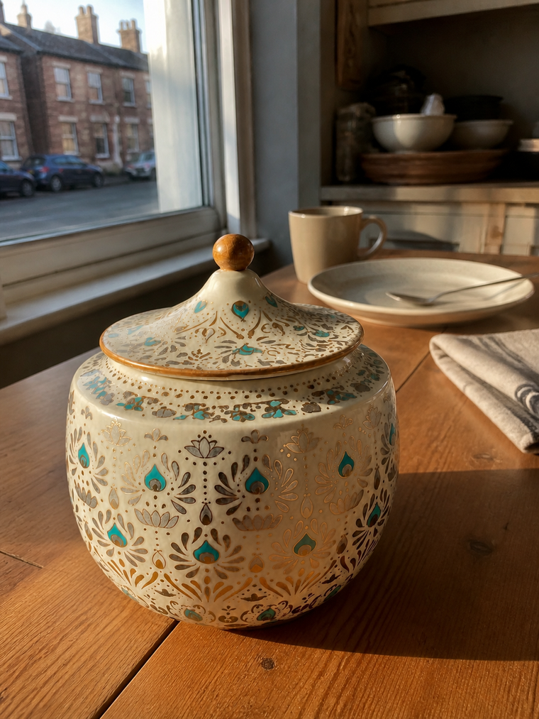 Chadao piece in a customer ritual