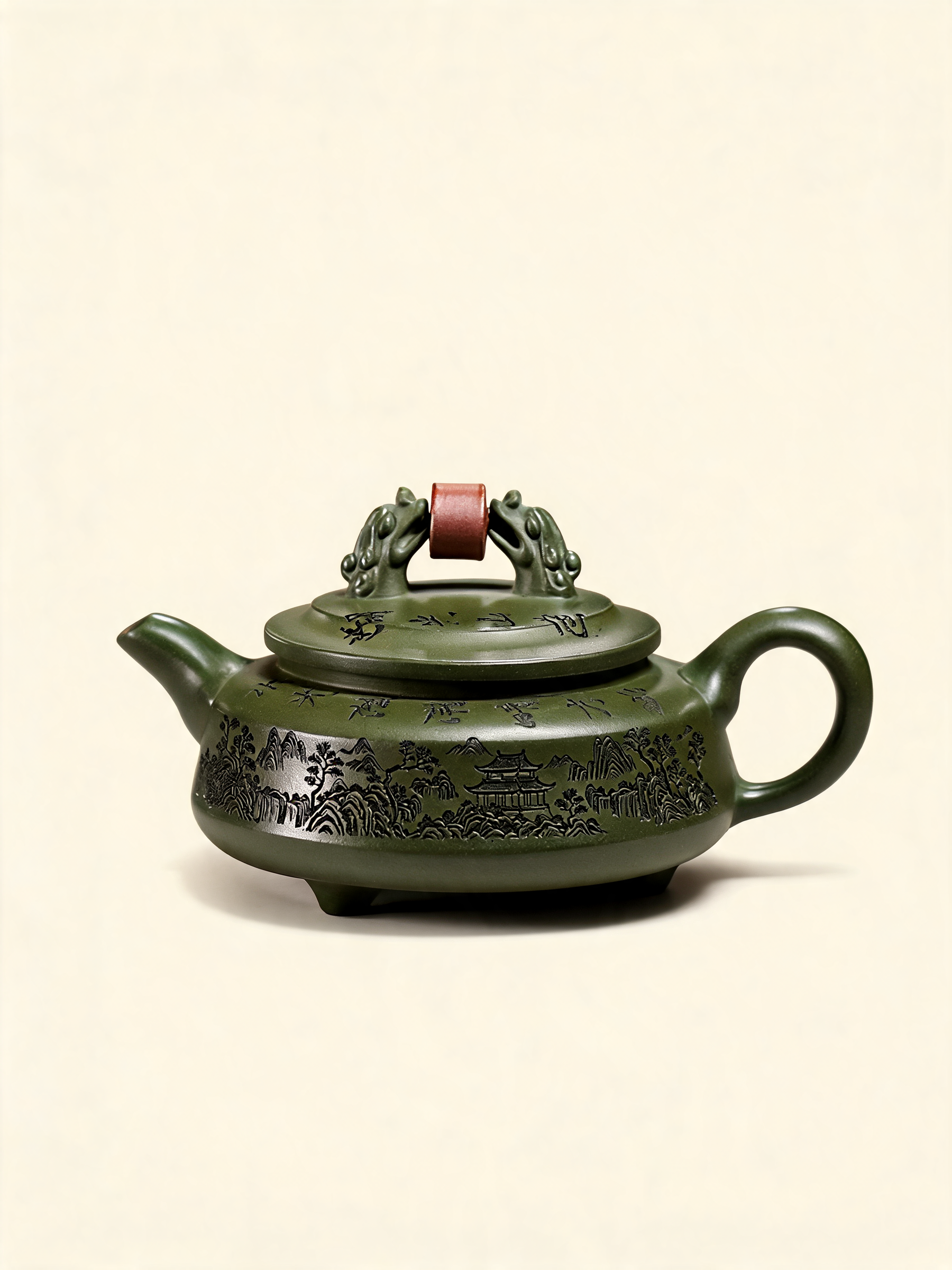 Shuang Long Teapot