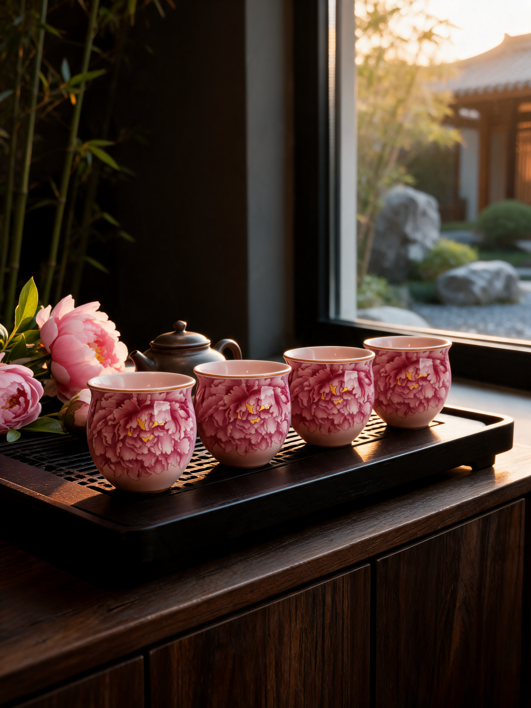 Peony Bloom Cup