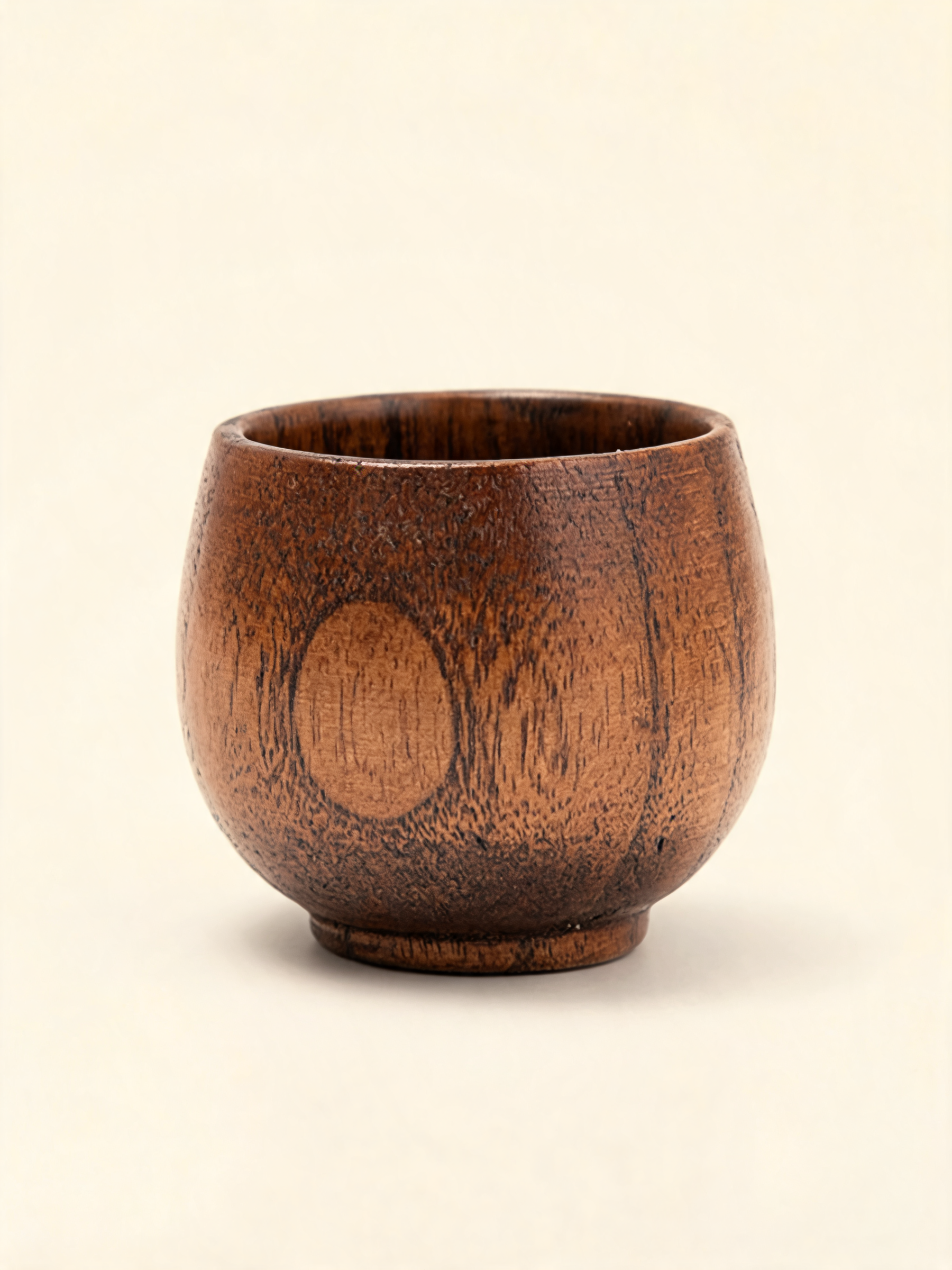 Jujube Wood Petite Tea Cup