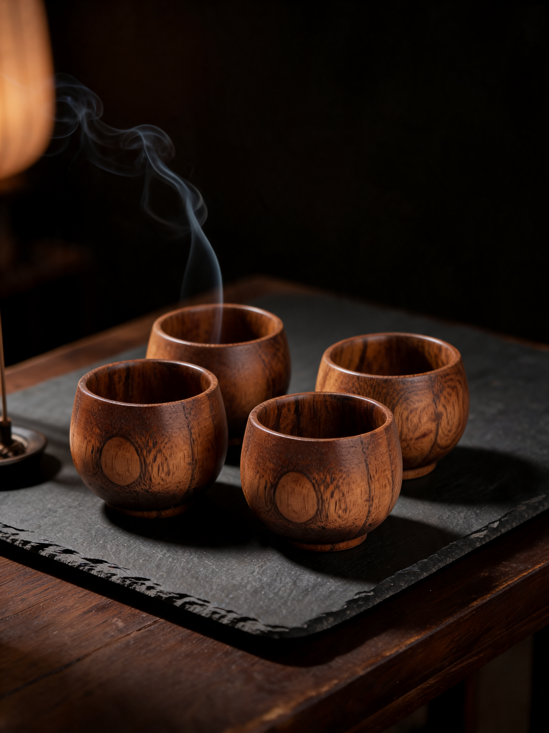 Jujube Wood Petite Tea Cup
