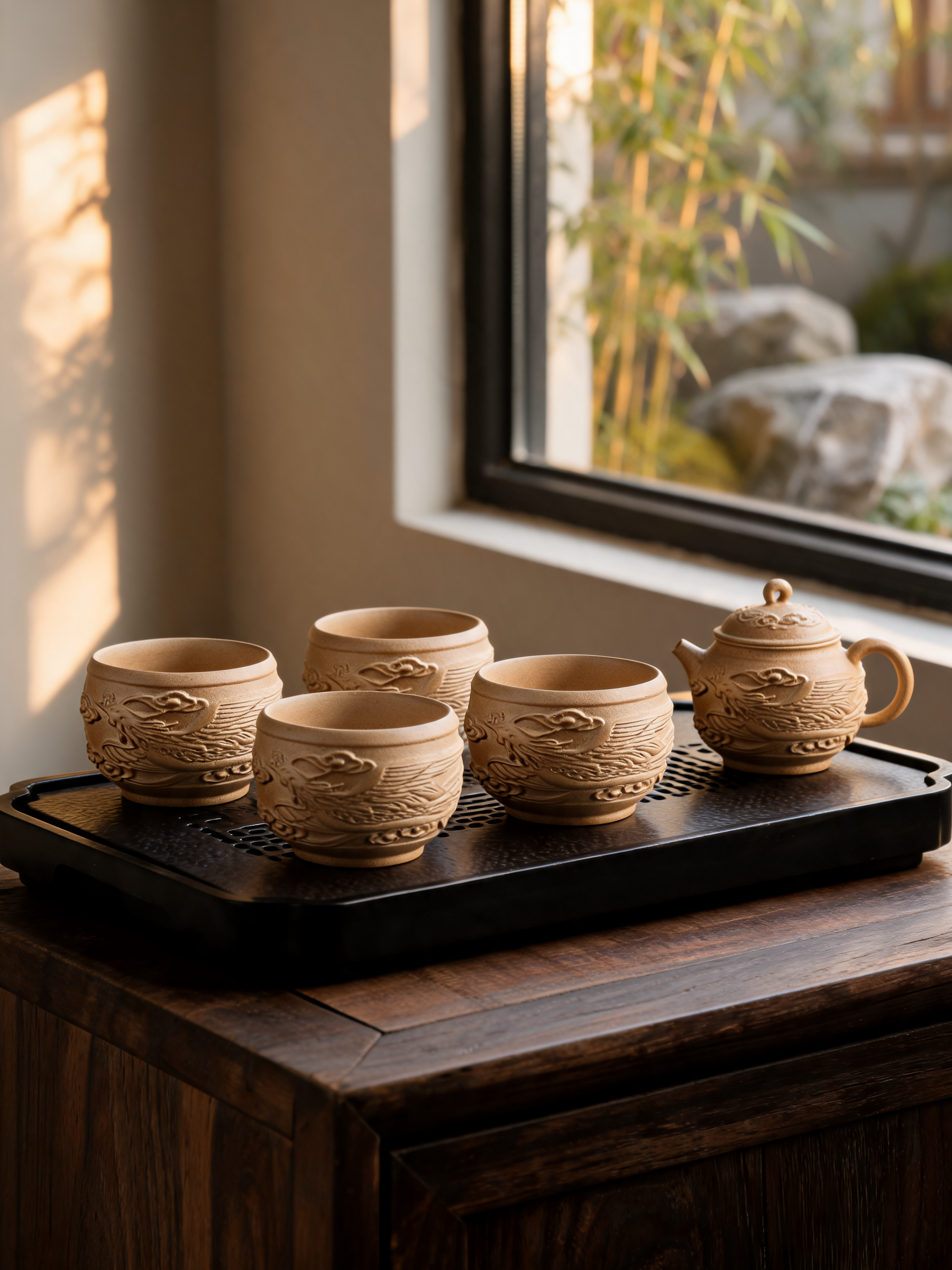Wood-Fired Phoenix Relief Cup