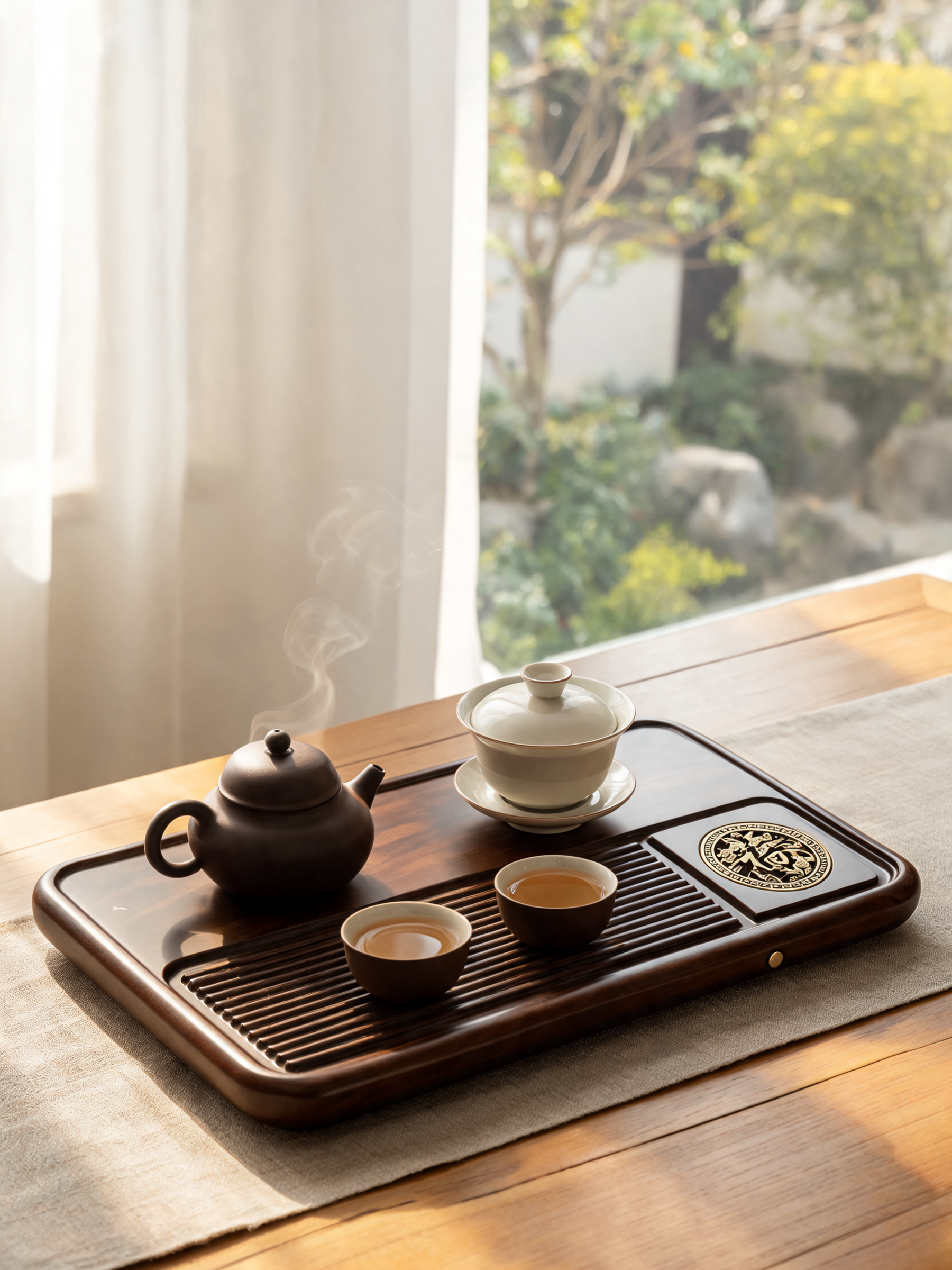 Qian Du Tea Tray