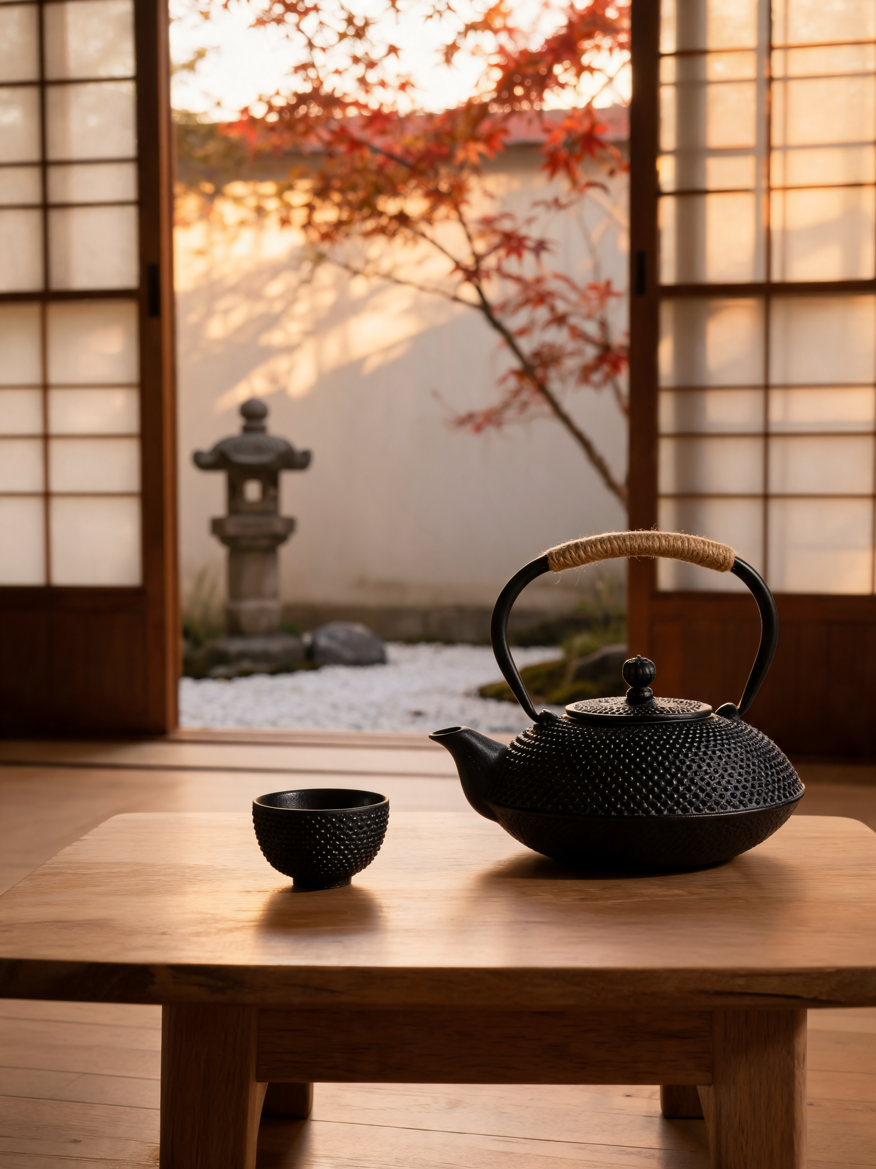 Hira Cast Iron Tea Pot