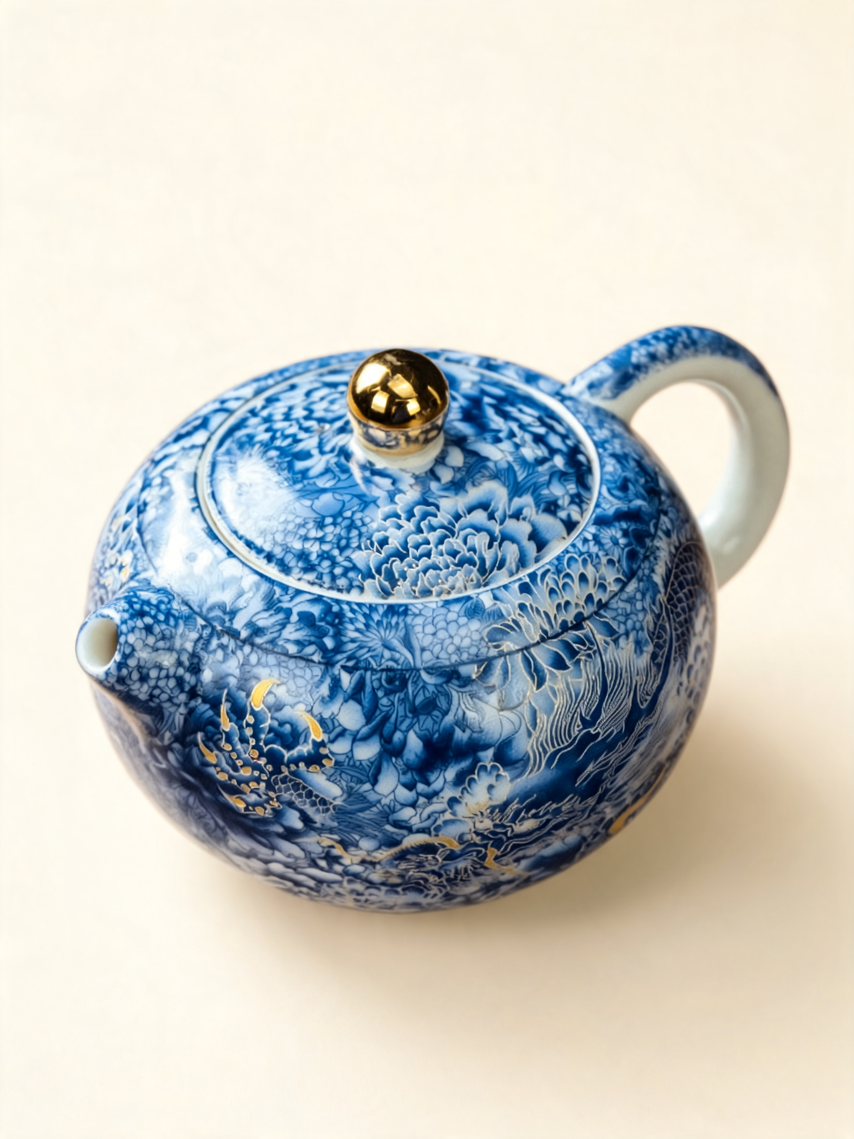 Longfeng tea cups arranged for shared tea service