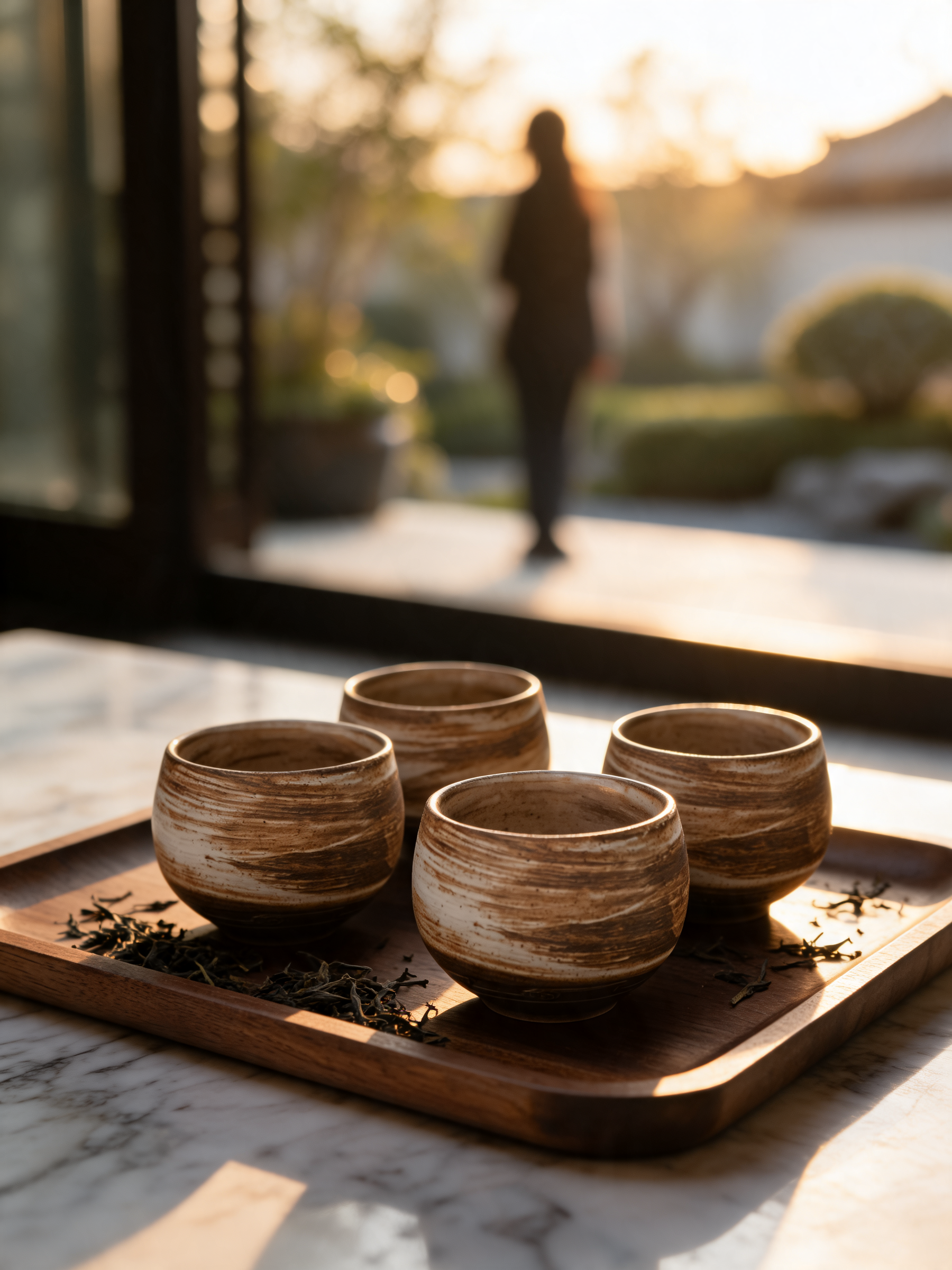 Shadow White Cup 80 ml archaic form matte ceramic cup from Dehua